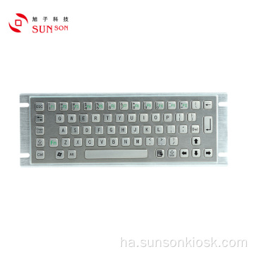 Diebold Bakin Karfe Keyboard